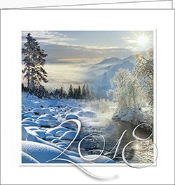 Neujahrskarten, Morgenstimmung, 165 x 165