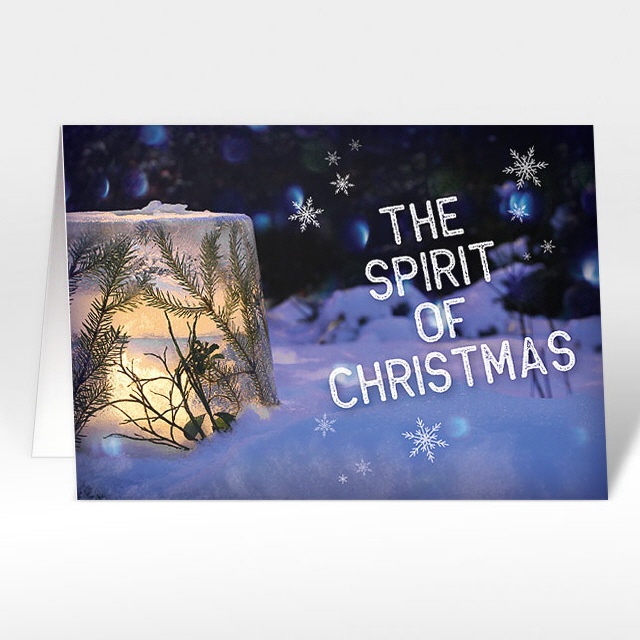 Weihnachtskarte "Spirit of Christmas"