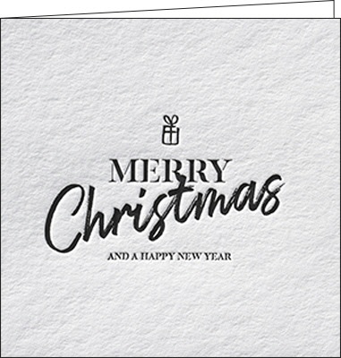 Weihnachtskarten "Letterpress Card"