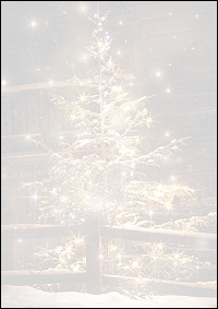 Weihnachtsbriefpapier heimeliger Weihnachtsbaum