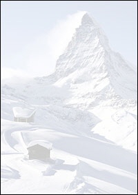 Weihnachtsbriefpapier Matterhorn