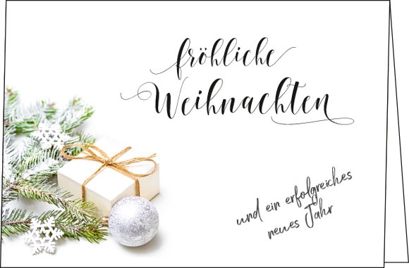 Weihnachtskarten "Schönes Weihnachtsfest"