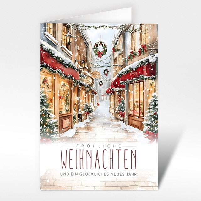 Weihnacht in der Altstadt, deutsch